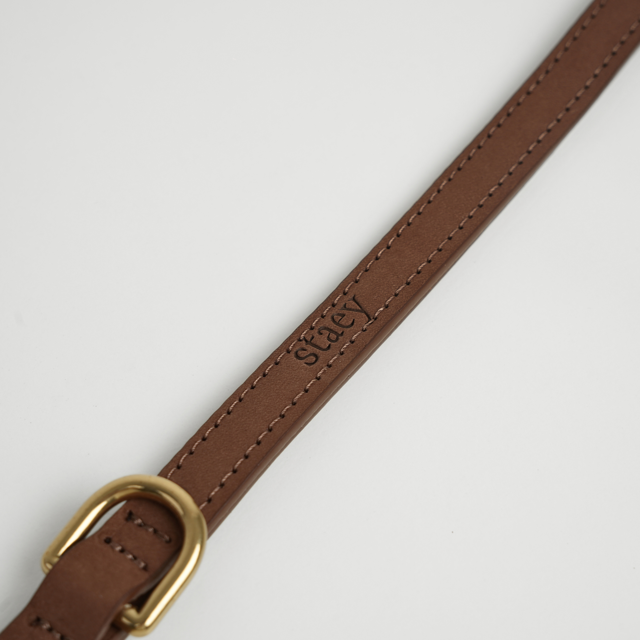 Grace Leather Dog Leash | Chestnut