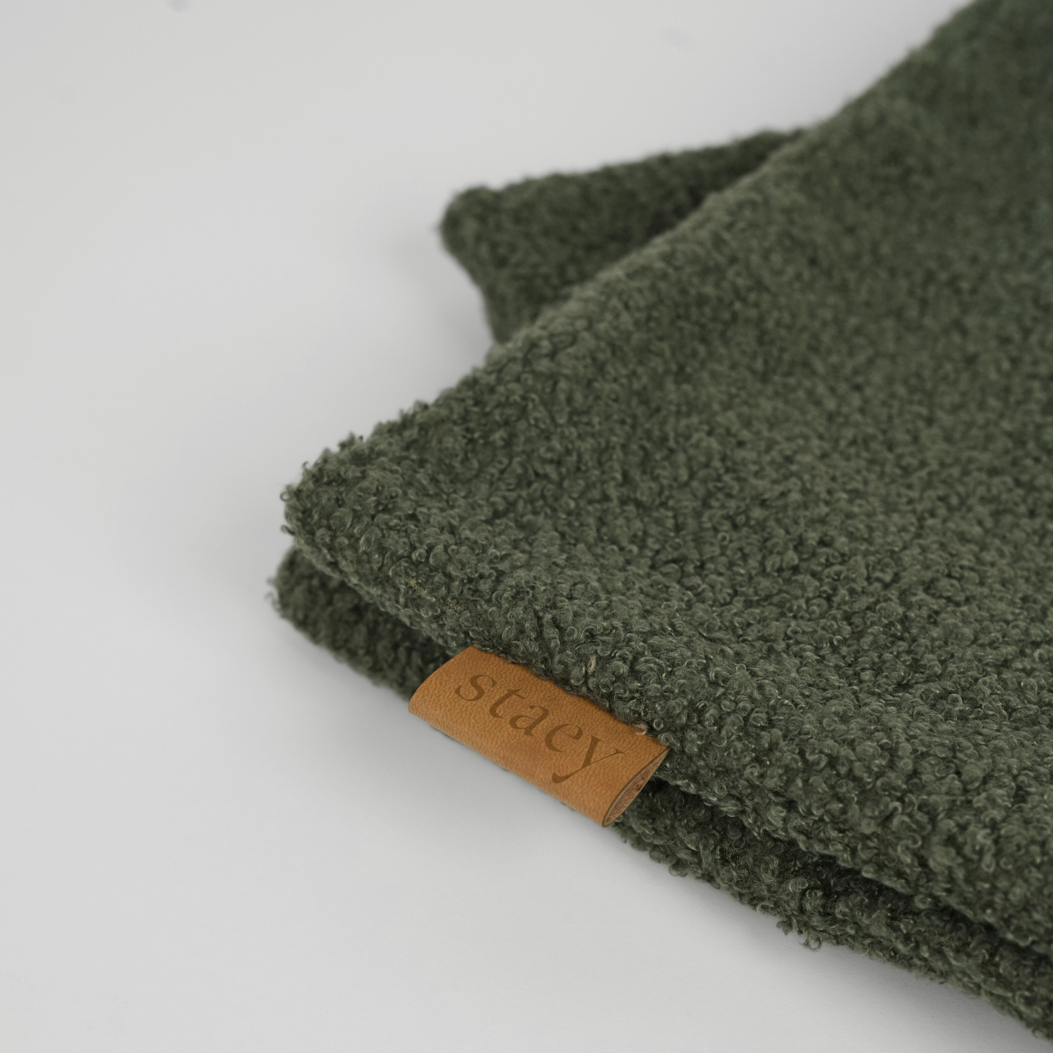Dog Blanket | Moss Bouclé