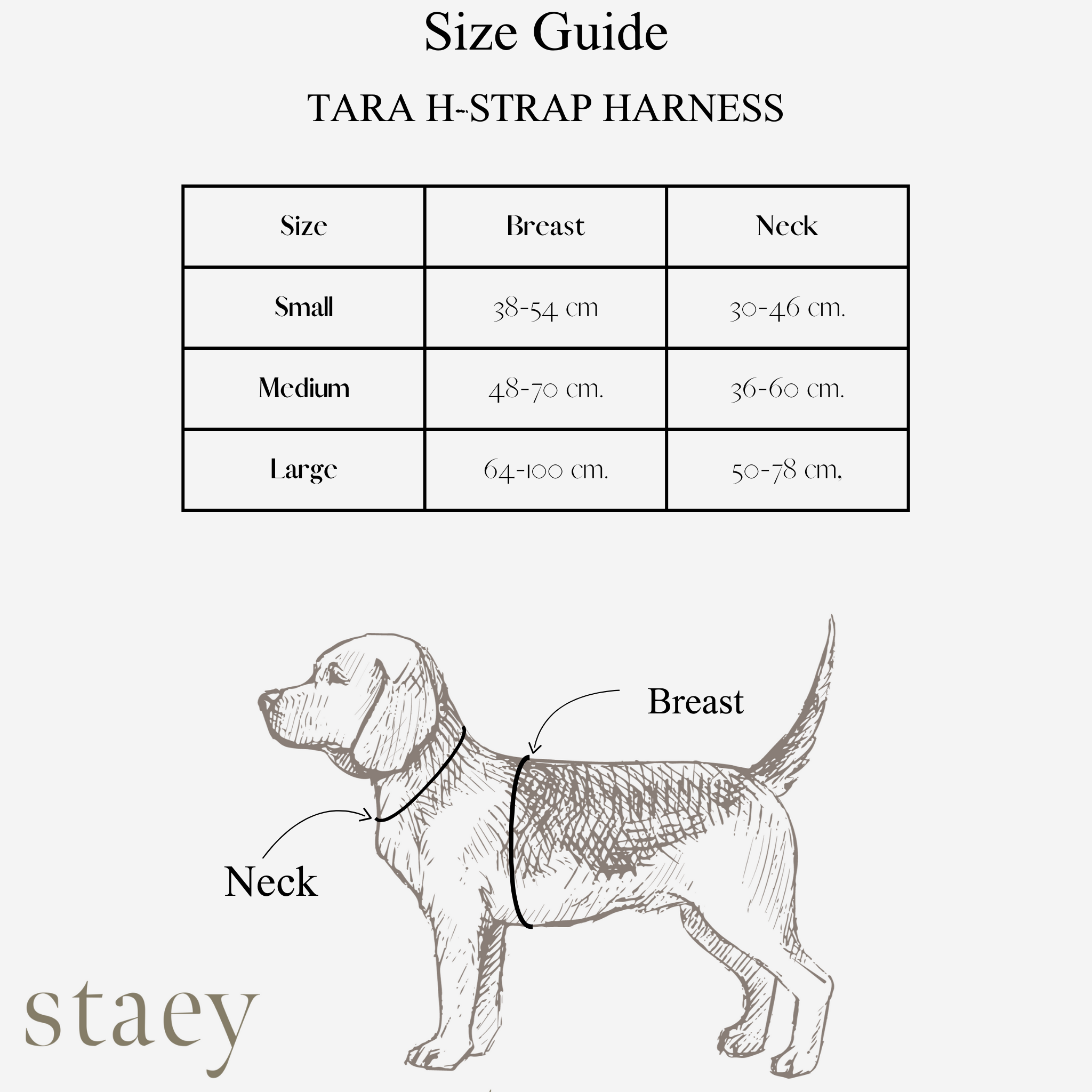 Tara H-Strap Dog Harness | Dusty Blue