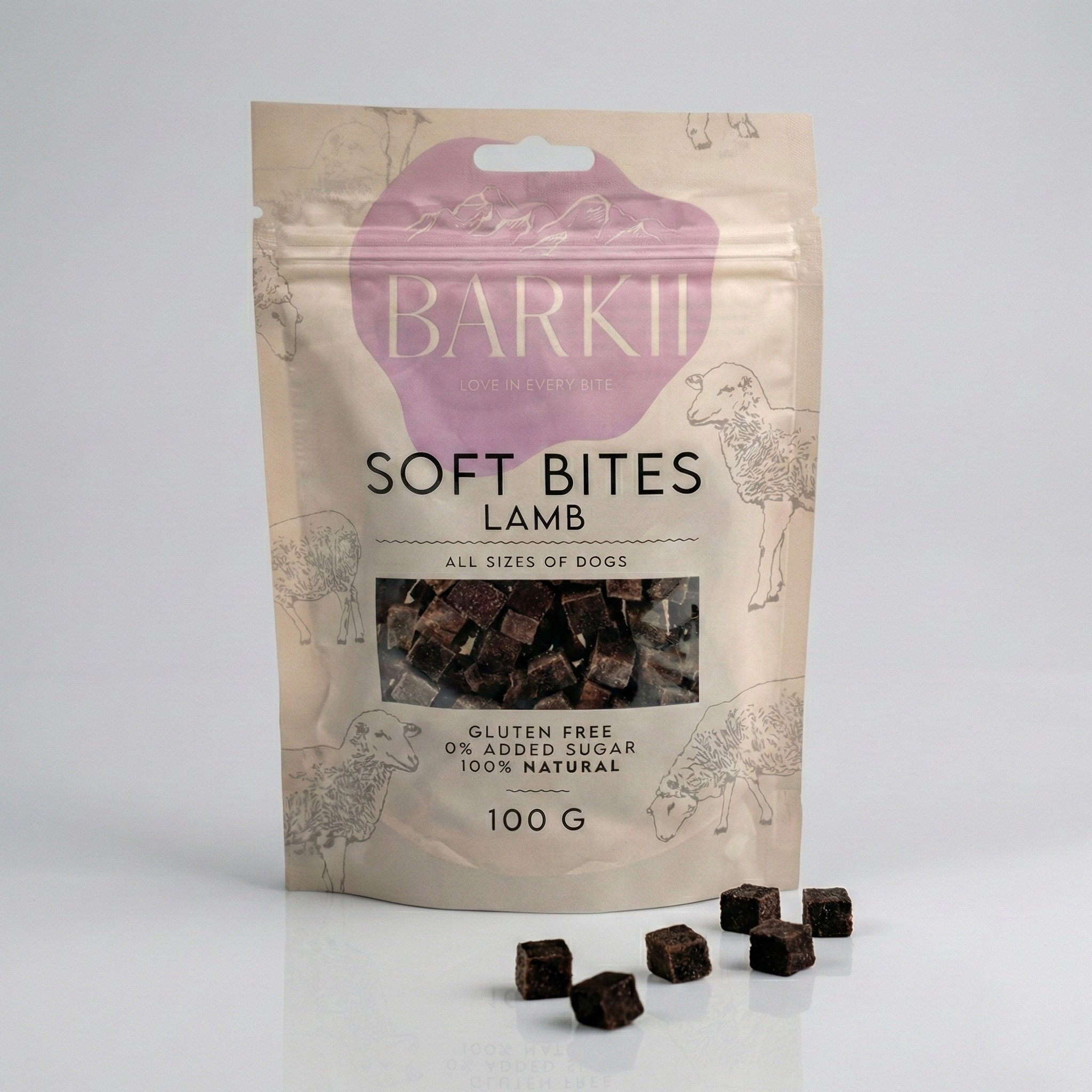 Barkii Training Treats | Lammas | 100g.
