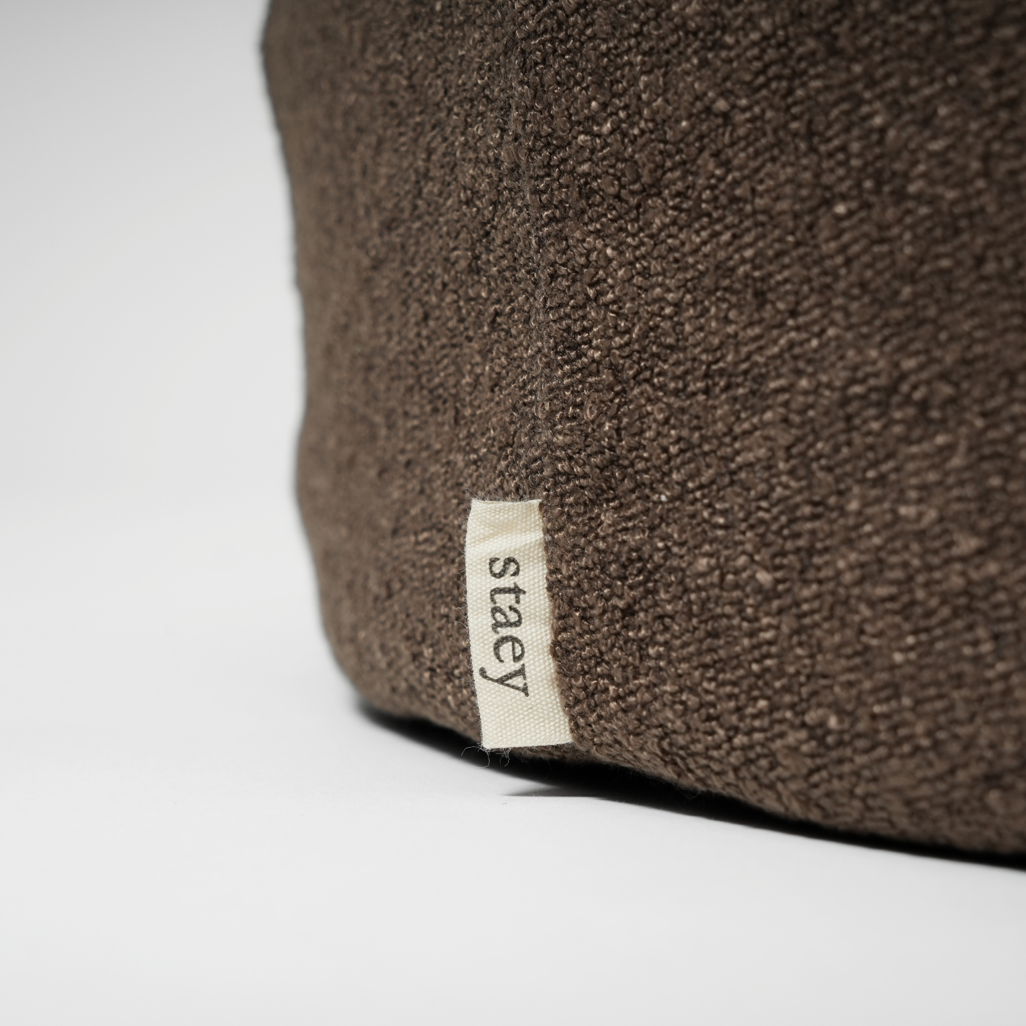 Lana Dog Cushion | Chestnut Bouclé