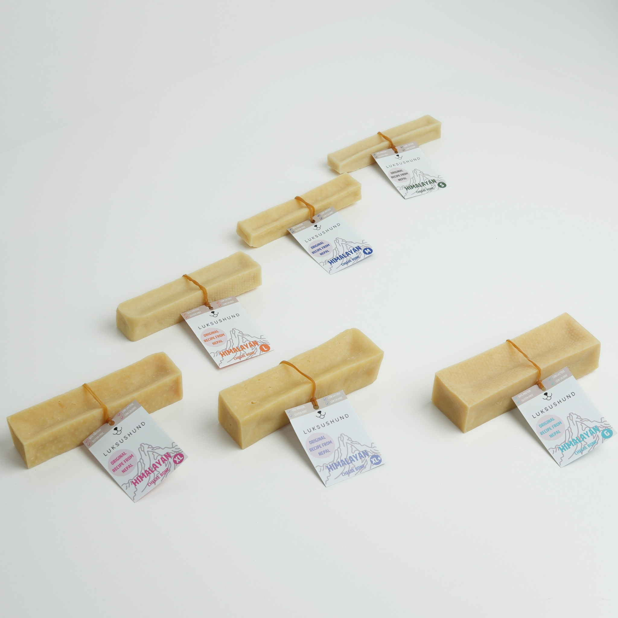 100 % luonnollisia juustoluita