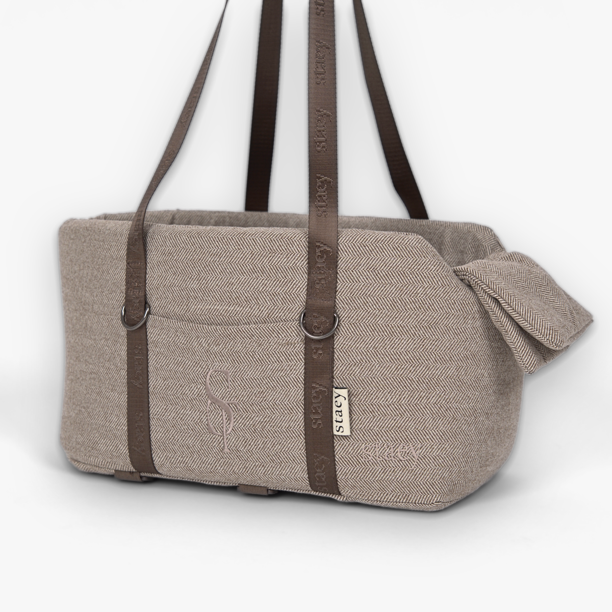 Maya 2-in-1 koiran turvaistuin, Herringbone Mocca