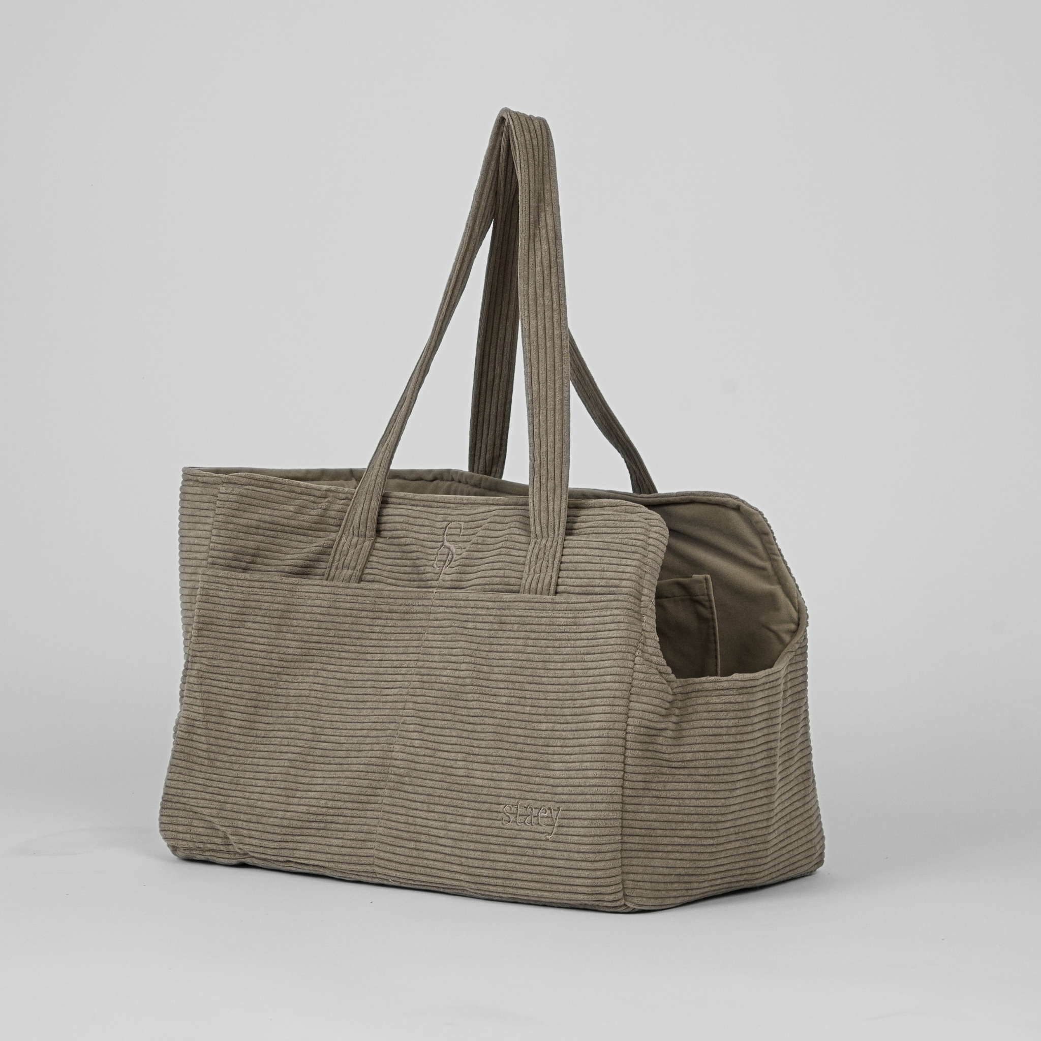 Vilda-kassi | Taupe Corduroy