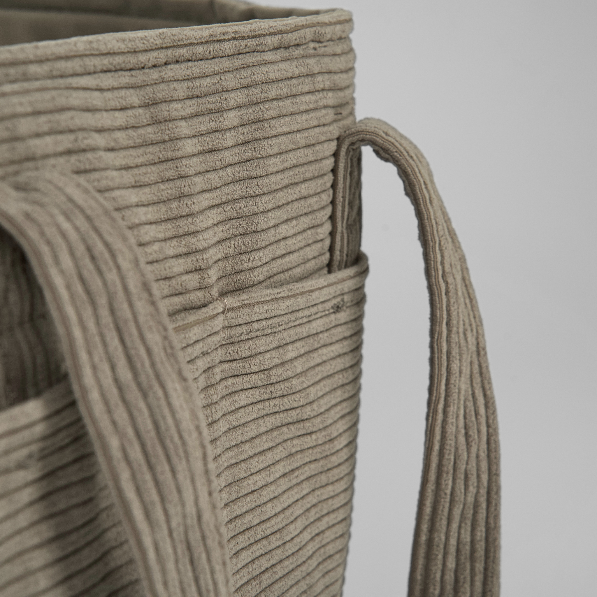 Vilda-kassi | Taupe Corduroy