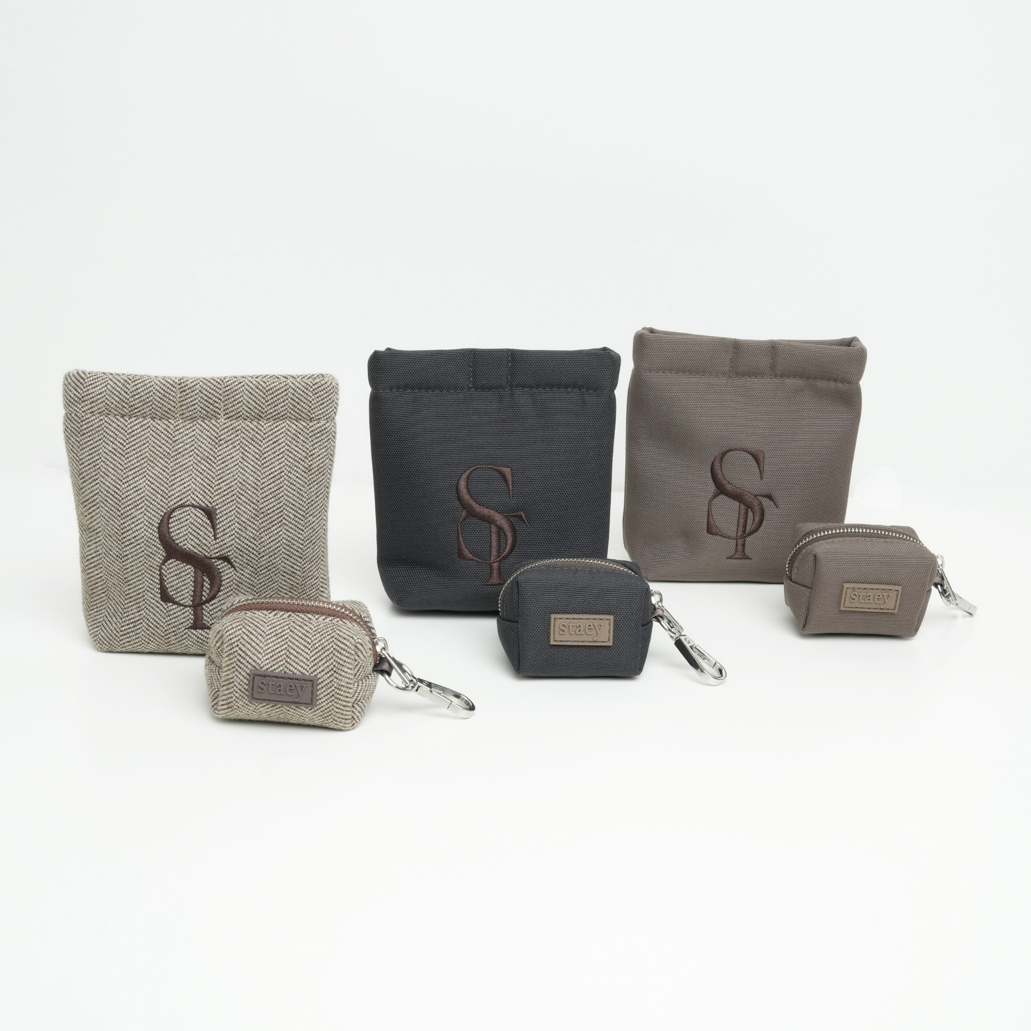 Elma Active Treat Bag w. Jätepussin pidike | Taupe