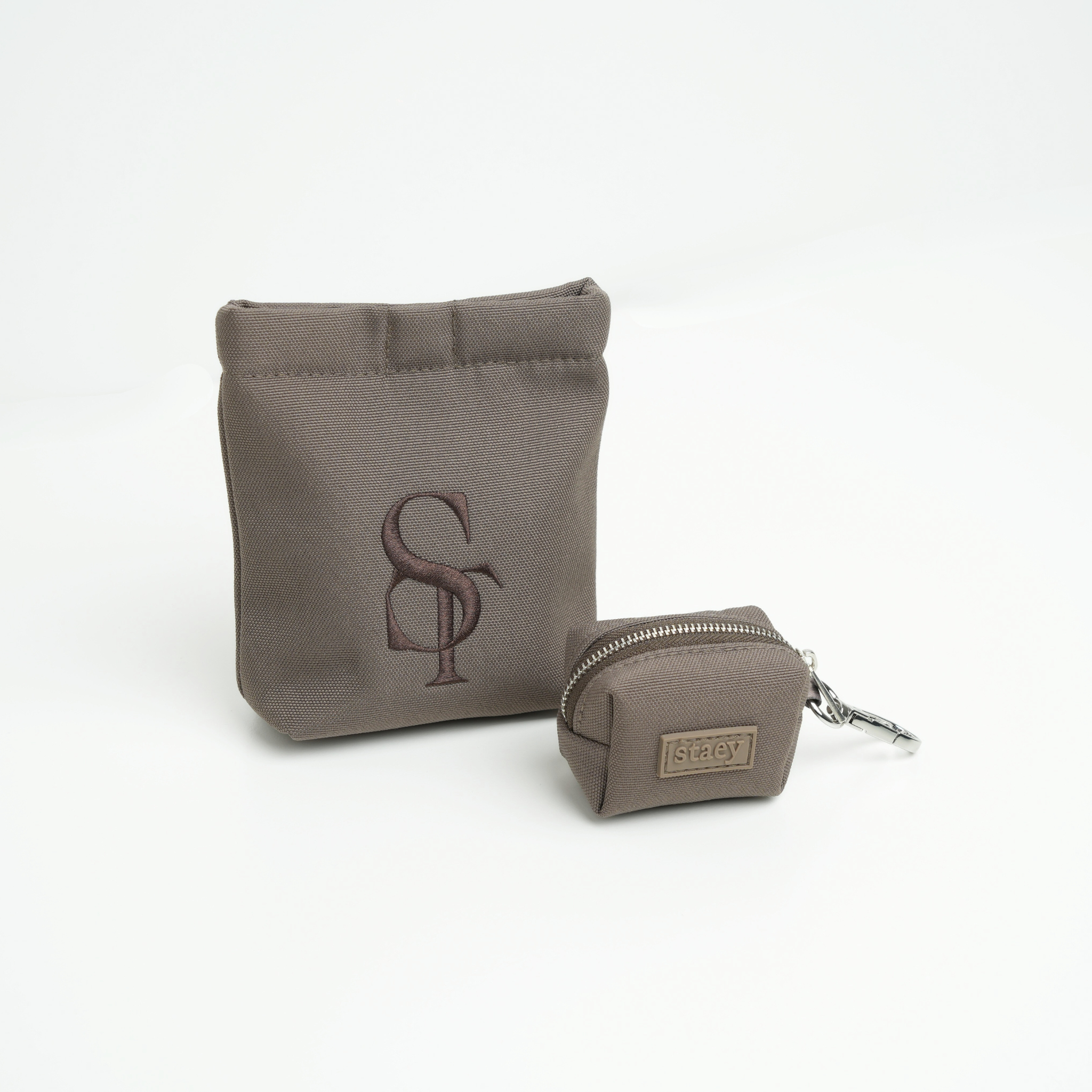 Elma Active Treat Bag w. Jätepussin pidike | Taupe