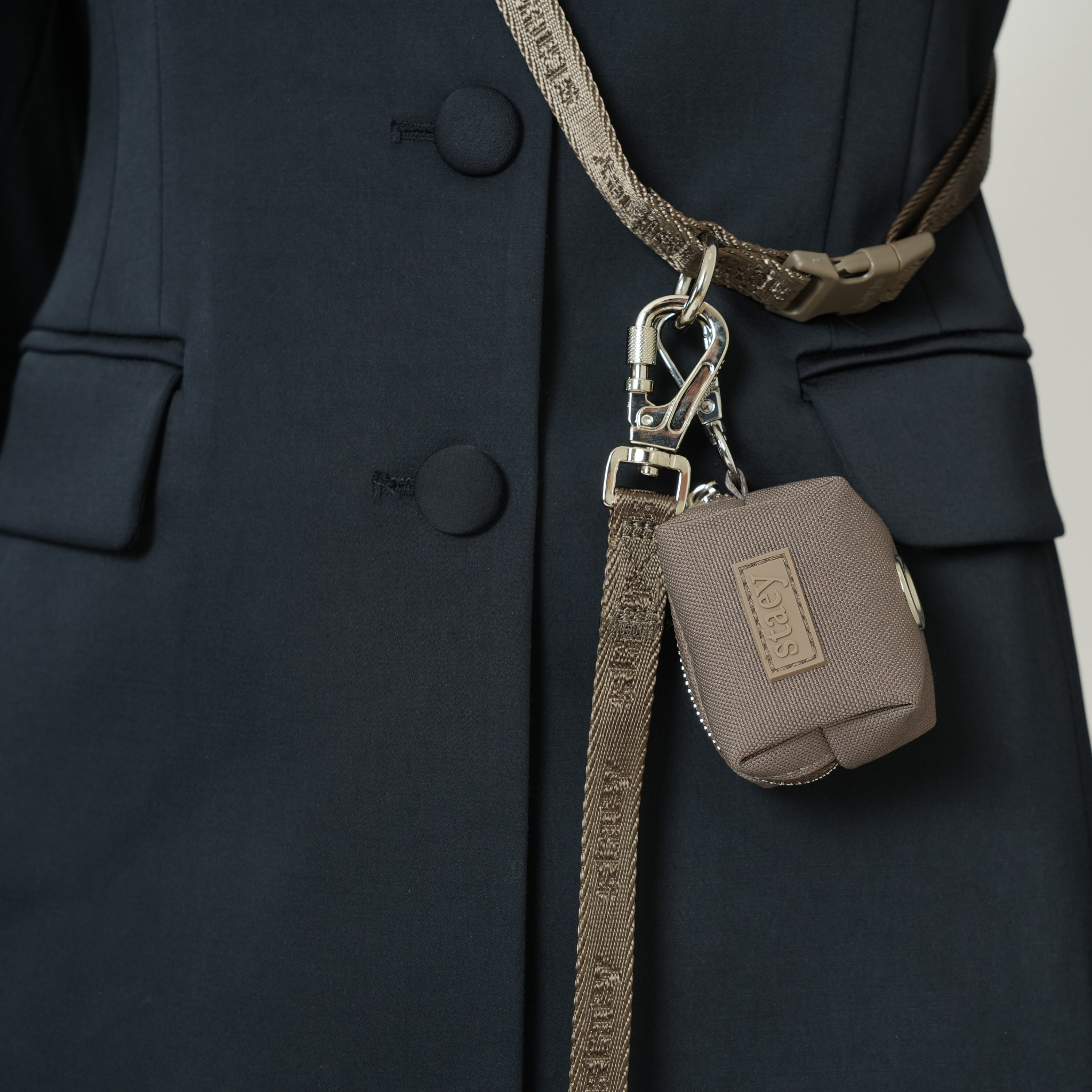 Hands-Free koiran talutushihna – Taupe