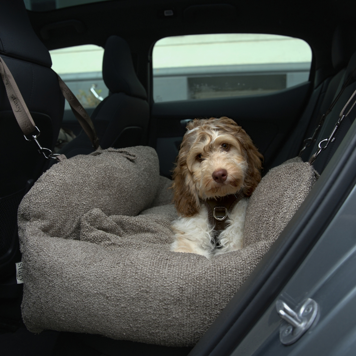 Tova 2-in-1 Car Seat XL | Chestnut Bouclé
