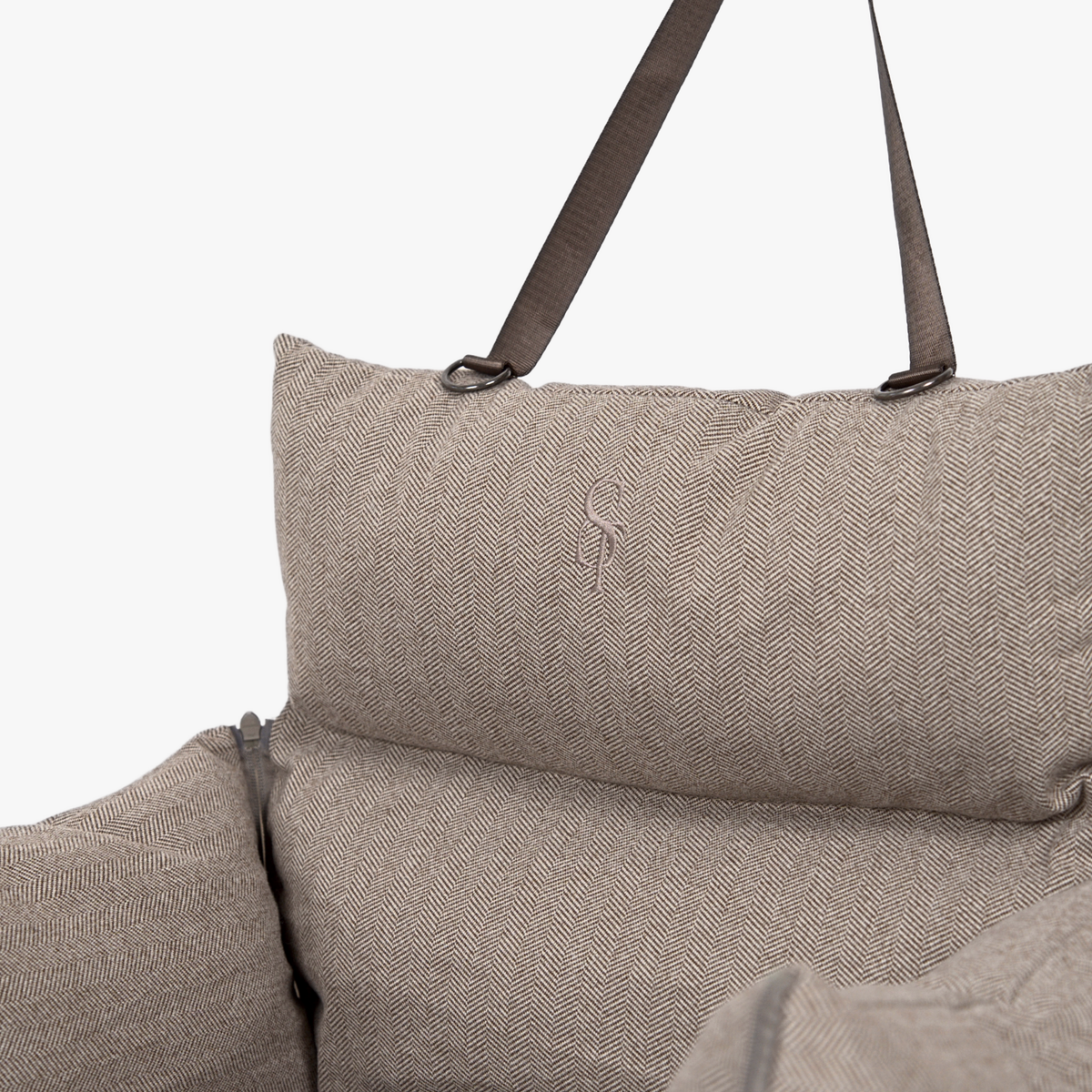 Thea 3-in-1 koiran turvaistuin | Herringbone Mocca