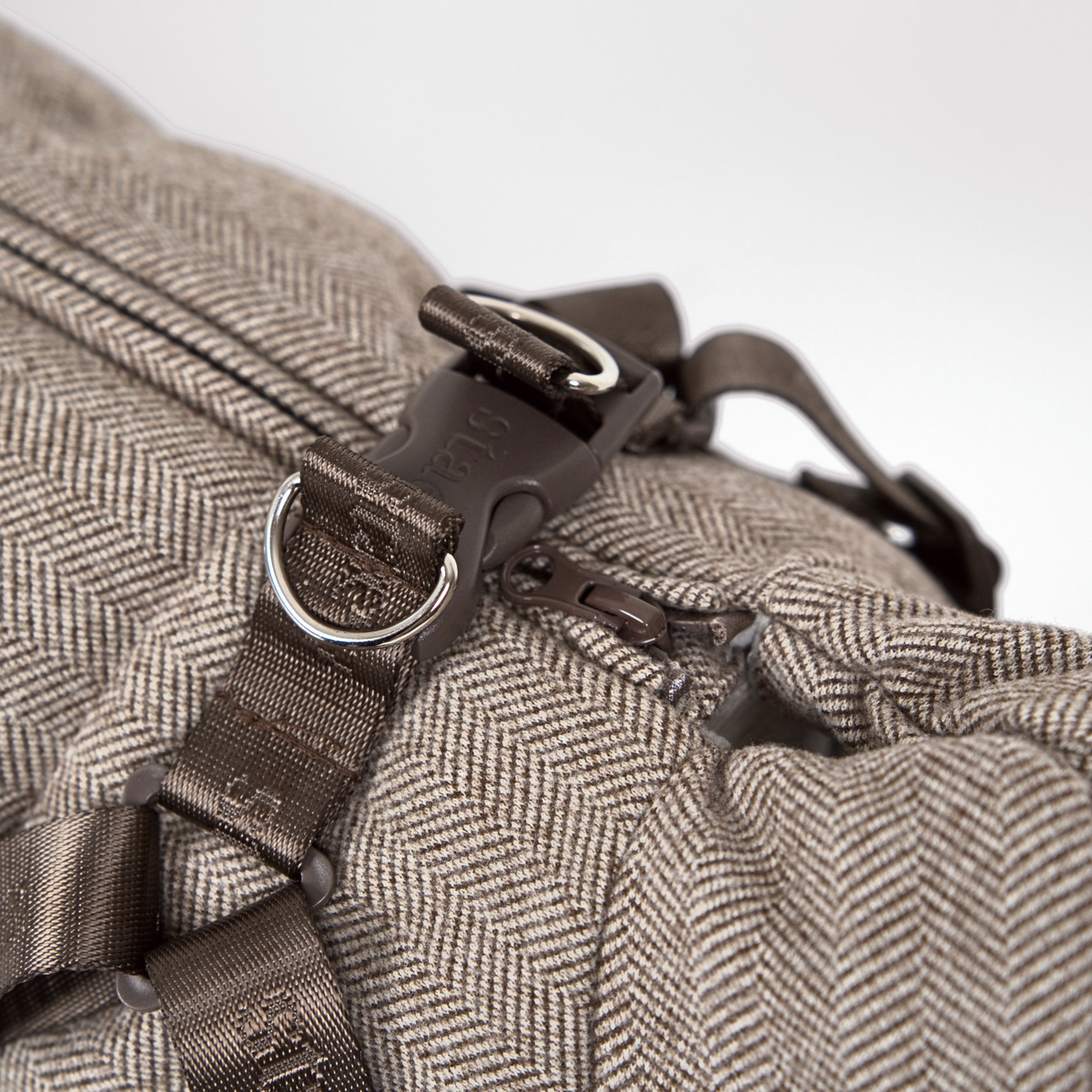 Vera koiran takki valjailla | Herringbone Mocca
